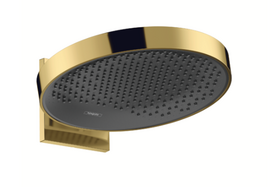 Dušo galva su sienine jungtimi Hansgrohe Rainfinity 360 1jet, 26230990, aukso