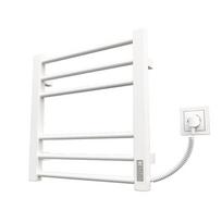Elektrinis rankšluosčių džiovintuvas Kosser Step 500x500/6 ER, su laikmačiu, baltas (laidas dešinėje)