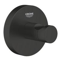 Rankšluosčio kabliukas GROHE QUICKFIX START 411732430, juodas matinis