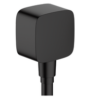 Potinkinė jungtis dušo žarnai Hansgrohe FixFit Wall, 26457670, juoda matinė