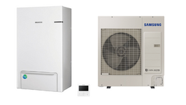 SAMSUNG oras-vanduo 12/12 kW SPLIT šilumos siurblio KOMPLEKTAS (be tūrinio šildytuvo)