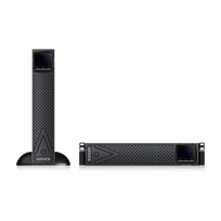 UPS sistema ADVICE AON1000RM 2U 1000 VA / 900 W On Line UPS + 7Ah 12V baterijos 2 vnt.(komplektas)