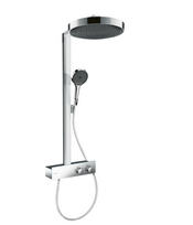Termostatinė dušo sistema Hansgrohe Rainfinity 360 1jet with ShowerTablet 350, 26853000, chromo