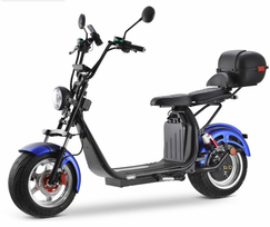 Elektrinis motoroleris E-GEN 4.0AL, 3KW, 40AH, mėlynas