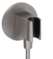 Sieninė dušo žarnos jungtis su laikikliu dušui Hansgrohe FixFit S, 26888340