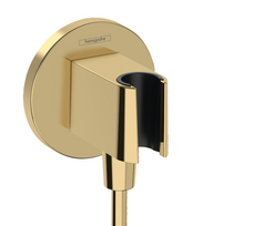 Sieninė dušo žarnos jungtis su laikikliu dušui Hansgrohe FixFit S, 26888990