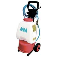 Akumuliatorinis purkštuvas MM SPRAY 20L su FLOJET 12V (su ratukais)