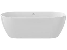 Akrilinė vonia Ravak Freedom O Tec CC61000000, 170x77 balta (persipylimo ir sifono dangtelis chromas spalvos)