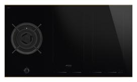 Įmontuojama dujinė - indukcinė kaitlentė Smeg PM6954R