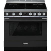 Indukcinė viryklė su elektrine orkaite Smeg CPF9IPAN