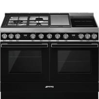 Kombinuota viryklė su elektrine orkaite Smeg CPF120IGMPBL