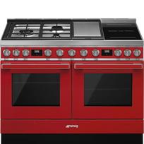 Kombinuota viryklė su elektrine orkaite Smeg CPF120IGMPR