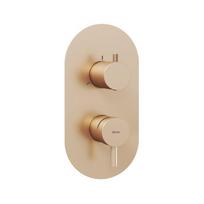 Potinkinis dušo maišytuvas Ravak Espirit ES 068.60RGB.O3.RB07F X070357, rose gold (be potinkinės dėžutės)