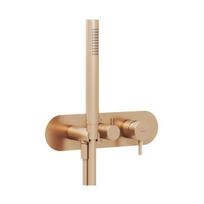 Potinkinis maišytuvo komplektas Ravak Espirit ES 065.60RGB.O2.RB07D.+ X070361, rose gold (be potinkinės dėžutės)