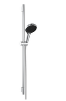Dušo komplektas Hansgrohe Rainfinity 130 3jet su dušo juosta S Puro 90 cm, stumdomas slankiklis ir Designflex tekstilinė dušo žarna 160 cm, 28743000