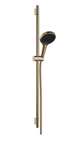 Dušo komplektas Hansgrohe Rainfinity 130 3jet su dušo juosta S Puro 90 cm, stumdomas slankiklis ir Designflex tekstilinė dušo žarna 160 cm, 28743990