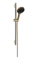 Dušo komplektas Hansgrohe Rainfinity 130 3jet EcoSmart su dušo juosta S Puro 65 cm, stumdomas slankiklis ir Designflex tekstilinė dušo žarna 160 cm, 28746140