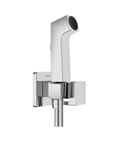 Bidė rankinis dušas Hansgrohe 1jet E EcoSmart šaltam vandeniui su dušo laikikliu ir žarna 125 cm, 29231000