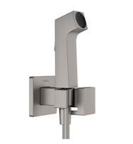 Bide rankinis dušas Hansgrohe 1jet E EcoSmart šiltam vandeniui su dušo laikikliu ir dušo žarna 125 cm, 29233340