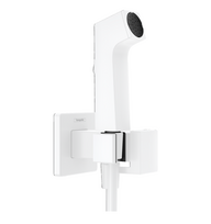 Bide rankinis dušas Hansgrohe 1jet E EcoSmart šiltam vandeniui su dušo laikikliu ir dušo žarna 125 cm, 29233700