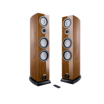 Aktyvios garso kolonėlės Canton SMART VENTO 9 S2 WALNUT, šviesiai ruda