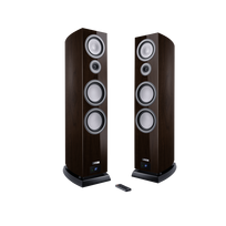 Aktyvios garso kolonėlės Canton SMART VENTO 9 S2 WALNUT, tamsiai ruda