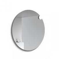 Apvalus veidrodis su šviestuvu Raguvos Baldai ECO ROUND 1 SOLAR, 100 cm, 1022700