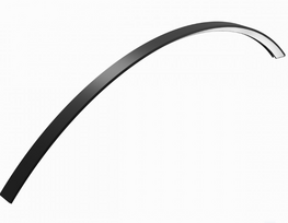 Šviestuvas apvaliam veidrodžiui Raguvos Baldai MOON LED, juodas, 100 cm, 01520-100B