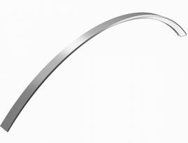 Šviestuvas apvaliam veidrodžiui Raguvos Baldai MOON LED, aliuminio, 100 cm, 01520-100A