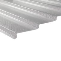 Čerpės imitacijos deimantinė monolitinio polikarbonato danga MK PC DIAMONDS TILE EFFECT, skaidri, 2 m