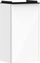 Praustuvo spintelė Hansgrohe Xelu Q 54015670, rankenos apdaila juoda matinė (vyriai dešinėje)