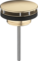 Dugno vožtuvas praustuvui (neužkemšamas) Hansgrohe 50001140, Brushed Bronze