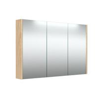 Veidrodinė spintelė Raguvos Baldai 100 cm, šviesus ąžuolas, 1400735