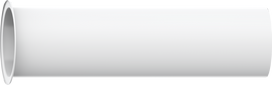 Sifono vamzdis Hansgrohe 53428700, baltas matinis (30 cm)