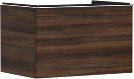 Vonios spintelė Hansgrohe Xelu Q 54057000, tamsiai ruda, rankenos apdaila chromas