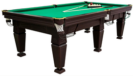 Pulo stalas Magnus 8' pėdų (245x145cm) žalias audinys, su komplektacija, BPMG8P
