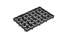 Žolės - vejos korys SG6 575 x 380 x 40 mm, juodas