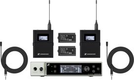 Belaidžio mikrofono komplektas Sennheiser EW-DX MKE2 Set S2-10