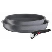 Keptuvių komplektas Tefal L3969102 Ingenio Natural Force, 3 dalys +rankena