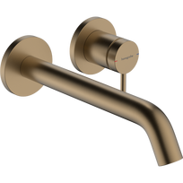 Potinkinis praustuvo maišytuvas Hansgrohe Tecturis S EcoSmart+, 73351140, šlifuota bronza