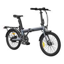 Elektrinis dviratis ADO Air 20 ECO, pilkas, tarptautinė versija