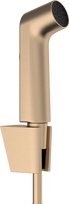 Bidė dušelis Hansgrohe 29238140, bronza (šaltam ar sumaišytam vandeniui su dušo laikikliu ir 125 cm dušo žarna)