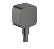 Jungtis potinkiniam dušui Hansgrohe FixFit 26457340, šlifuotas juodas chromas