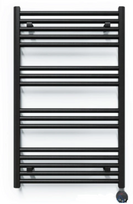 Elektrinis rankšluosčių džiovintuvas Terma Basia, metallick black, 50x83cm, su laidu, kaitinimo elementas dešinėje