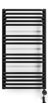 Elektrinis rankšluosčių džiovintuvas Terma Inspiro, juoda, 500 mm x 900 mm, kaitinimo elementas dešinėje