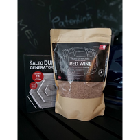 Raudono vyno statinių dulkės šaltam rūkymui, 450 g