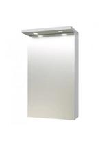 Spintelė su veidrodžiu Raguvos Baldai Quadro RB Bathroom QPV40, 40 cm, balta