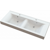 Dvigubas praustuvas BLU LYRA, 1200x500 mm