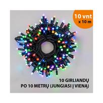 Lauko ir vidaus girlianda (LED lemputės) 100 m PROLED RGB