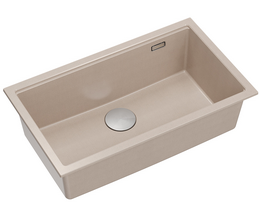 Virtuvės plautuvė Quadron Logan 110, HQD7644U2_BS_I, pearl beige